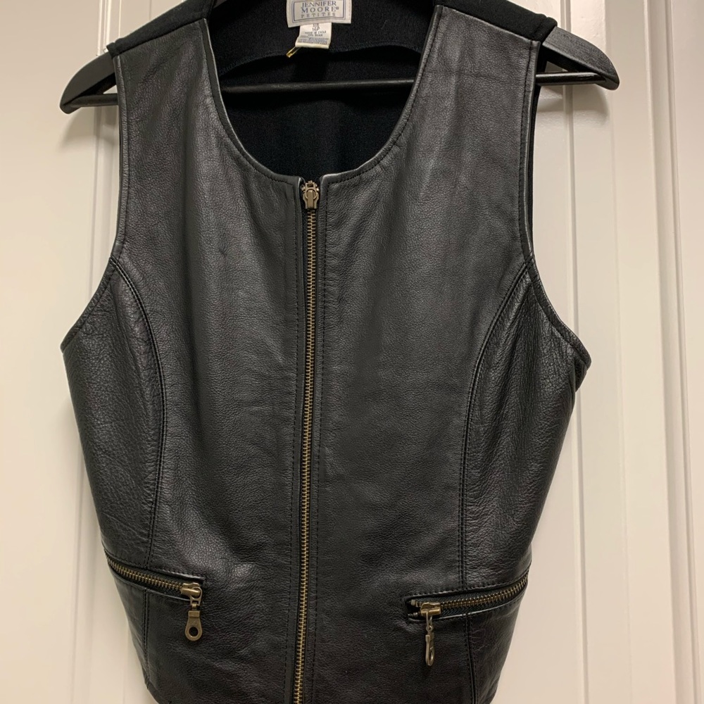 Leather Vest